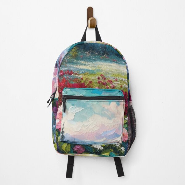 Item preview, Teal Sky Field of Flowers designed and sold by roxanegabriel.