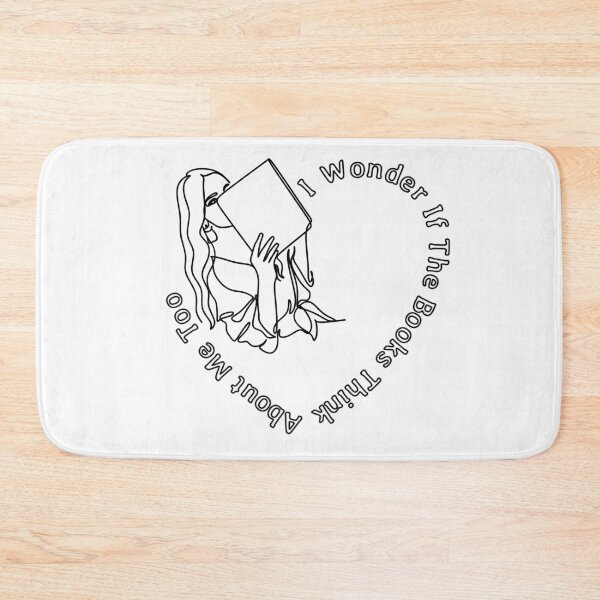 Item preview, I Wonder If The Books Think About Me Too designed and sold by Wiss2Arts.