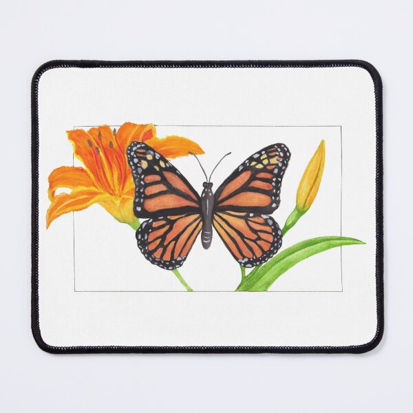 Item preview, Monarch Butterfly and Day Lily designed and sold by KelsImpressions.