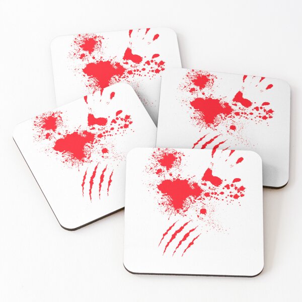 Item preview, blood stains bloody hand for Halloween designed and sold by Recruiter-Love.
