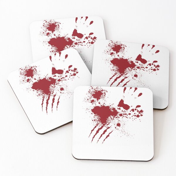 Item preview, blood stains bloody hand for Halloween designed and sold by Recruiter-Love.