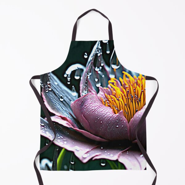 Item preview, "Glistening Jewels: Close-Up Captures of Water Droplets on Lotus Petals" designed and sold by Best-Art-32.