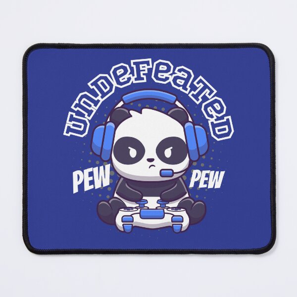 Item preview, Undefeated Cute And Serious Gaming baby Panda Playing On A Gaming Controller With Headset on designed and sold by The magic  Yellow bus.
