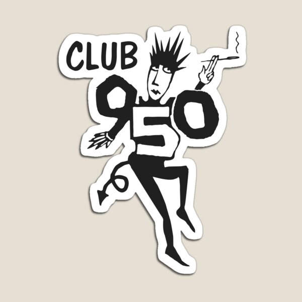 Club 950 Courtesy Pass - 1990's Magnet