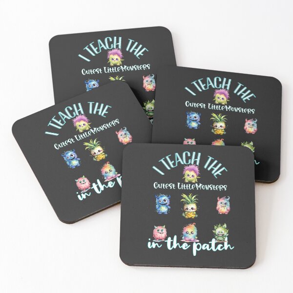 Item preview, I teach The cutest little monsters in the patch.  designed and sold by GnDApparelShop.