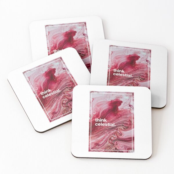 Item preview, Think Celestial - Pink Marble designed and sold by thinkcelestial.