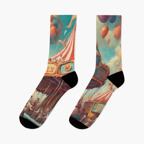 Item preview, Whimsical Funfair designed and sold by cozycozyart.