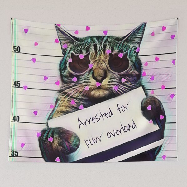 Item preview, Valentine's Day purr-tastic Kitty designed and sold by Edgot Emily Dimov-Gottshall.
