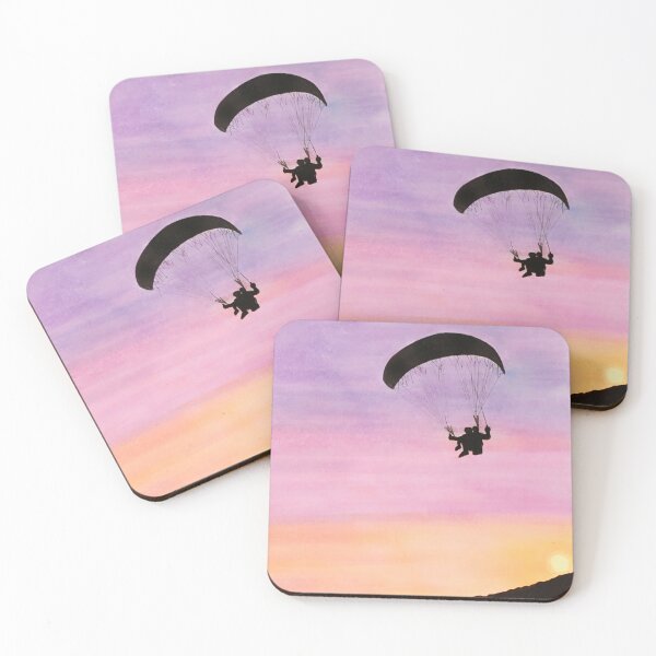 Item preview, Fearless Sunset Paragliders designed and sold by KayleeRoseArt.