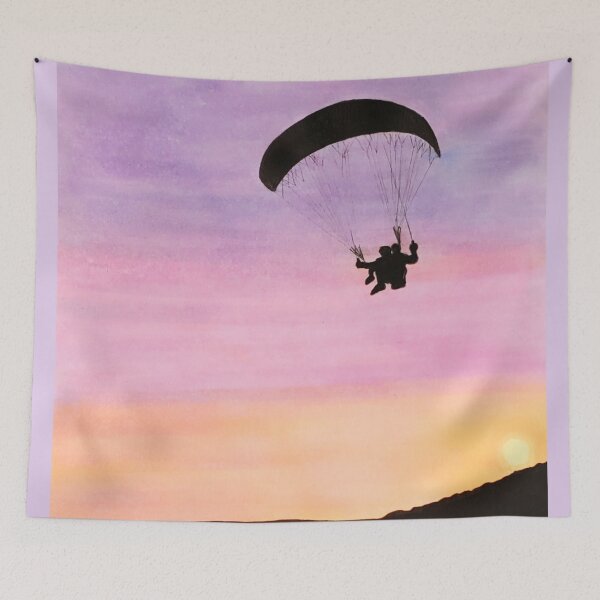 Item preview, Fearless Sunset Paragliders designed and sold by KayleeRoseArt.
