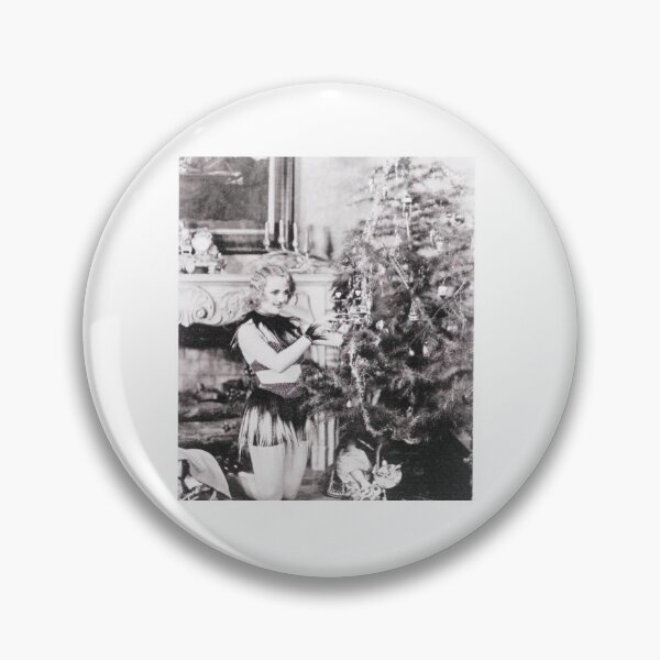 Item preview, Carole Lombard decorates a Christmas tree designed and sold by Jenniferkate72.