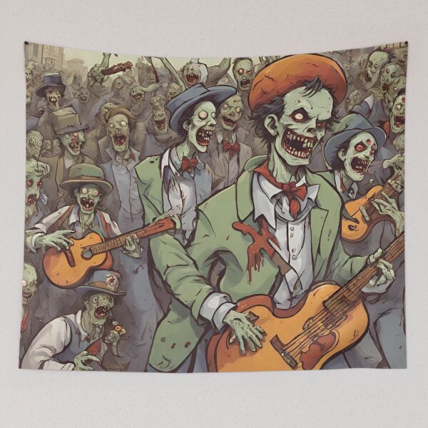 Item preview, Zombie Extravaganza designed and sold by cozycozyart.