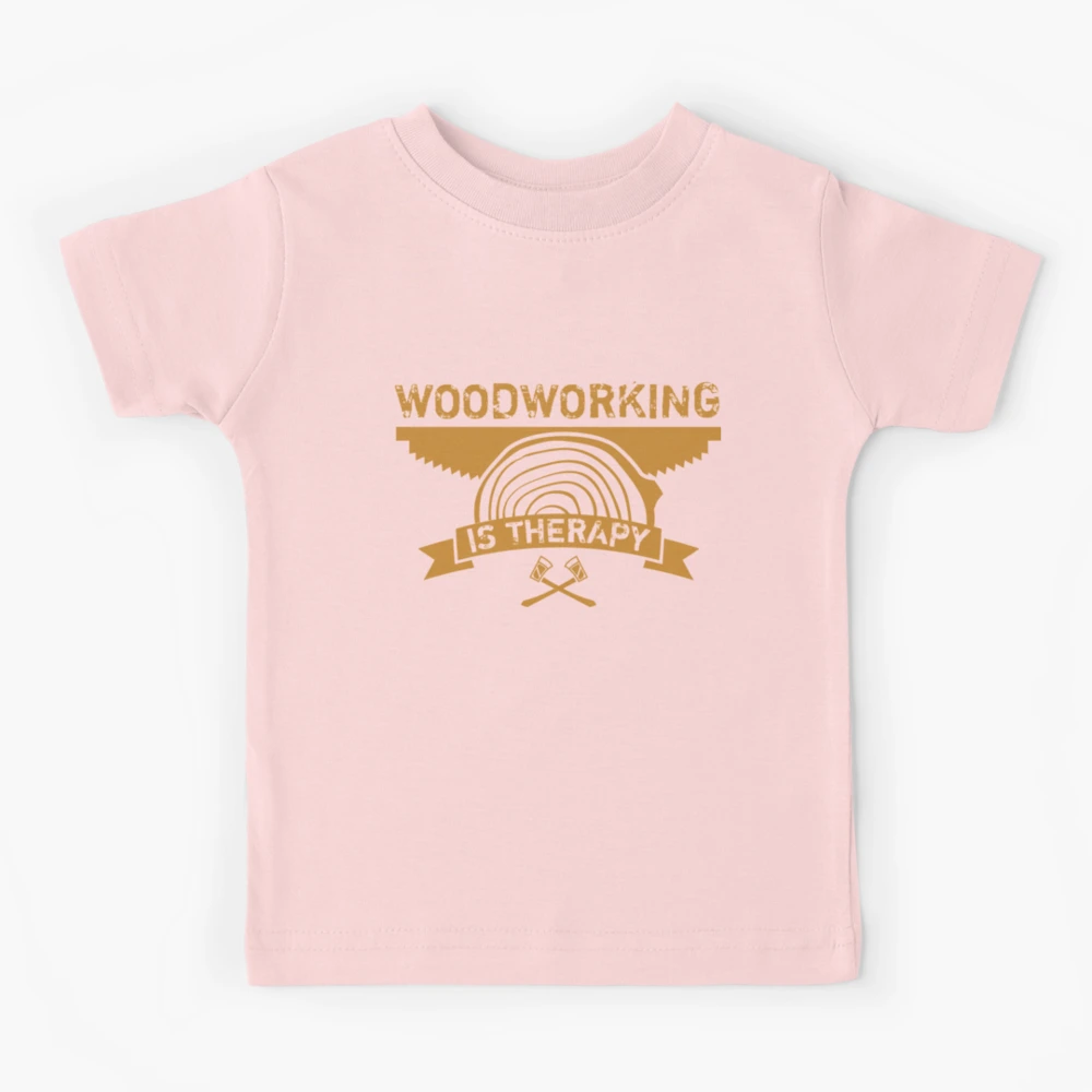 Woodworking is my Therapy, Woodworking Gifts, Woodworking clothing, Woodworking Dad, Fathers Day Gift, Carpenter Gift, Woodworking Sayings, Gifts for Men, DIY Dad Sticker for Sale by Kreature Look