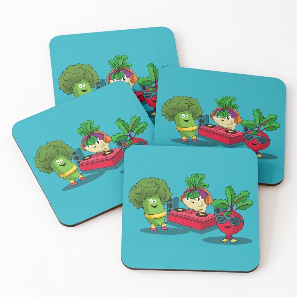 Item preview, Groovy Veggie Nightclub Crew designed and sold by Fun Funky Designs.