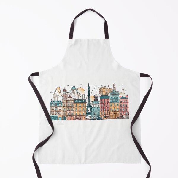 Item preview, Illustration of landmarks in Paris, France designed and sold by MiraCleAI.