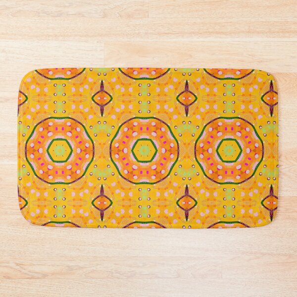 Item preview, Yellow Gold Donut Mandala designed and sold by KeksWorkroom.