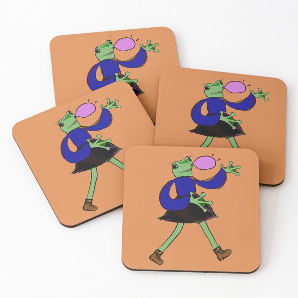 Item preview, frog lady designed and sold by dottydoodles.
