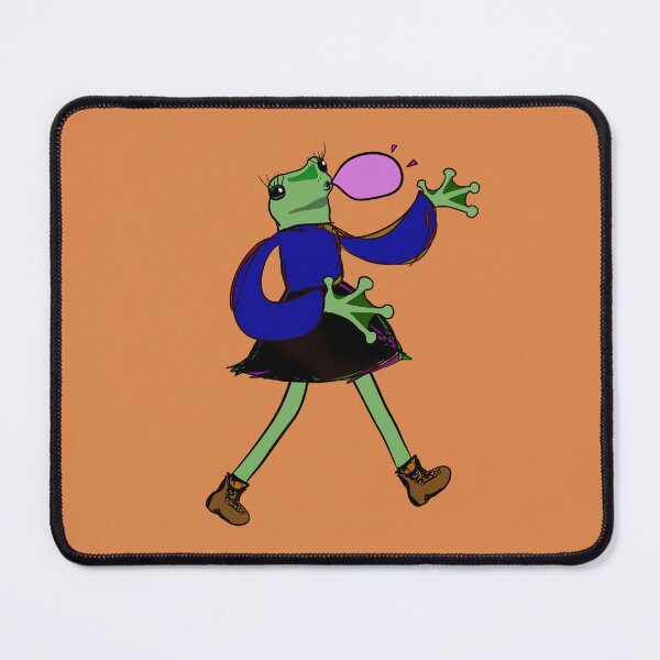 Item preview, frog lady designed and sold by dottydoodles.