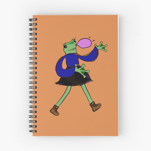 Aperçu de l'œuvre dame grenouille créée et vendue par dottydoodles.