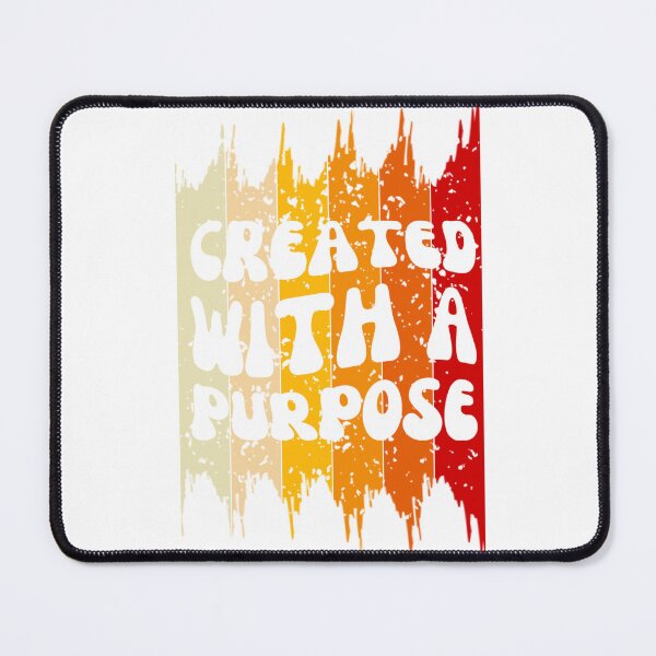 Item preview, Created with a purpose motivational quotes, inspirational quotes designed and sold by mirhartisan.