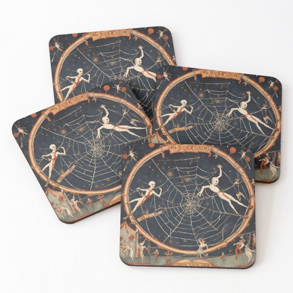Item preview, The Ghostly Spider Circus designed and sold by cozycozyart.
