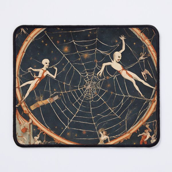 Item preview, The Ghostly Spider Circus designed and sold by cozycozyart.
