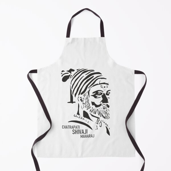 Item preview, Chatrapati Shivaji Maharaj's monochrome shadow portrait designed and sold by ShubhankarK.