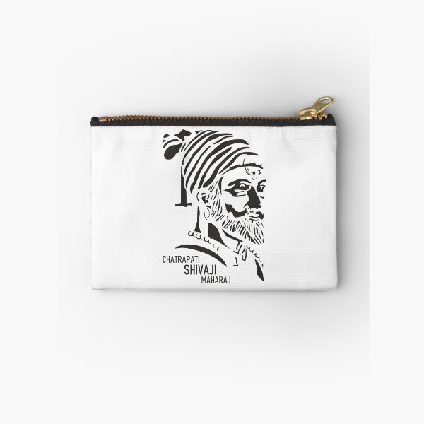 Item preview, Chatrapati Shivaji Maharaj's monochrome shadow portrait designed and sold by ShubhankarK.
