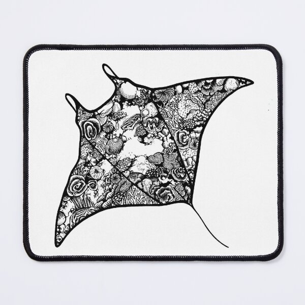 Item preview, Coral Garden - Manta designed and sold by Sadie James.
