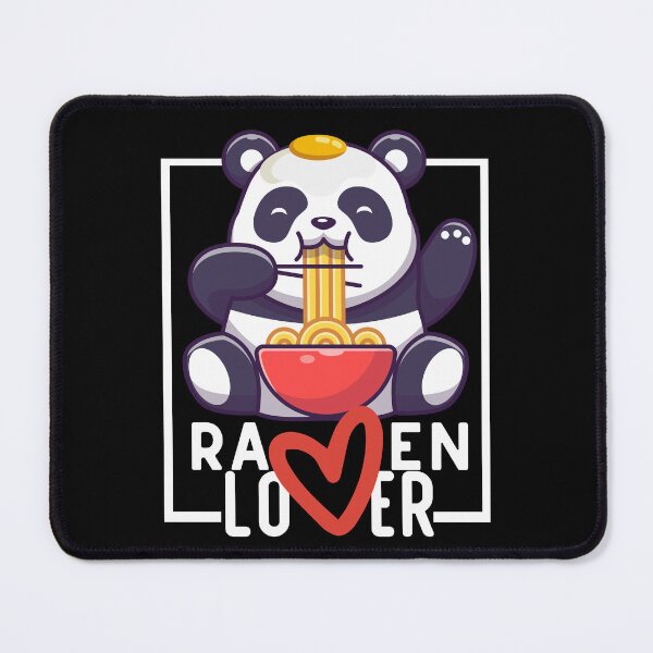 Item preview, Panda Ramen Lover Slurping Ramen Noodle Missing Out The Egg designed and sold by The magic Yellow bus.