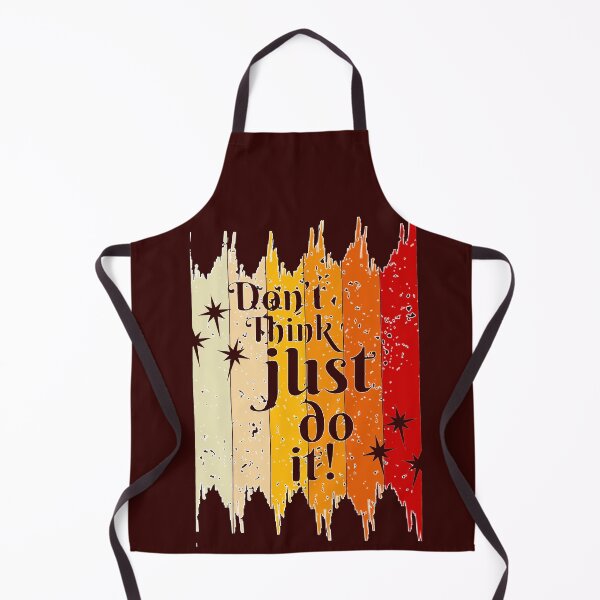 Item preview, Don't Think Just Do it classic motivational, inspirational quotes designed and sold by mirhartisan.