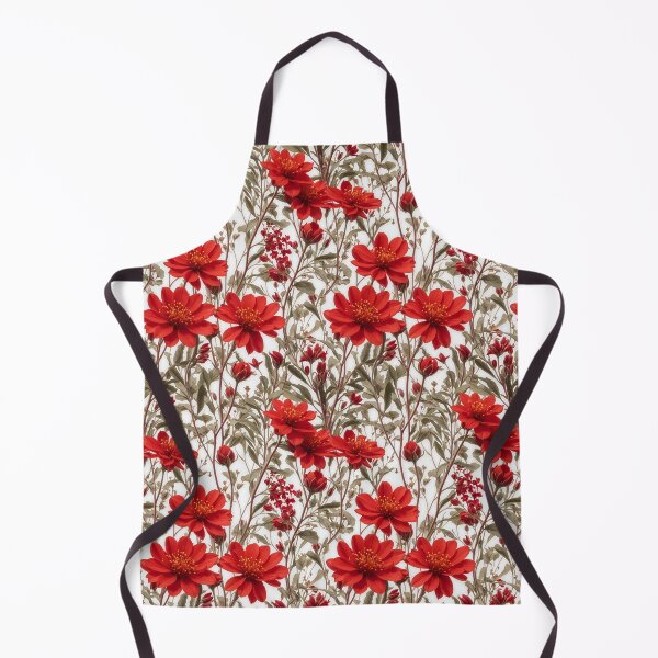 Item preview, pattern of colorful flowers designed and sold by INKNIK.