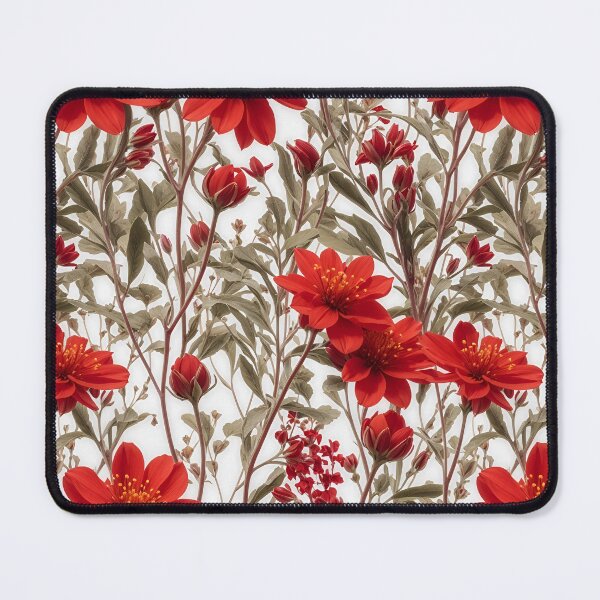 Item preview, pattern of colorful flowers designed and sold by INKNIK.
