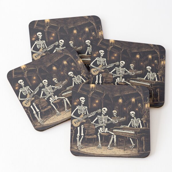 Item preview, A Haunted House Jam Session designed and sold by cozycozyart.
