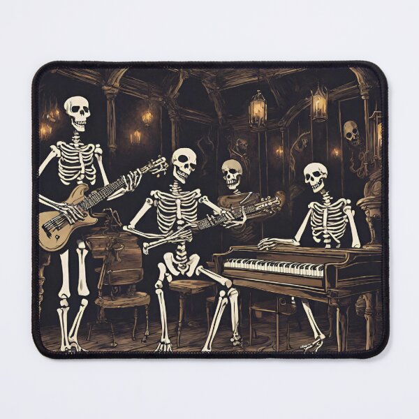 Item preview, A Haunted House Jam Session designed and sold by cozycozyart.