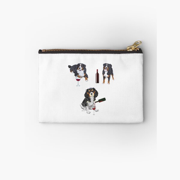 Item preview, Australian Shepherd And Wine Cute Breeds And Wine designed and sold by Deonnamulholl.