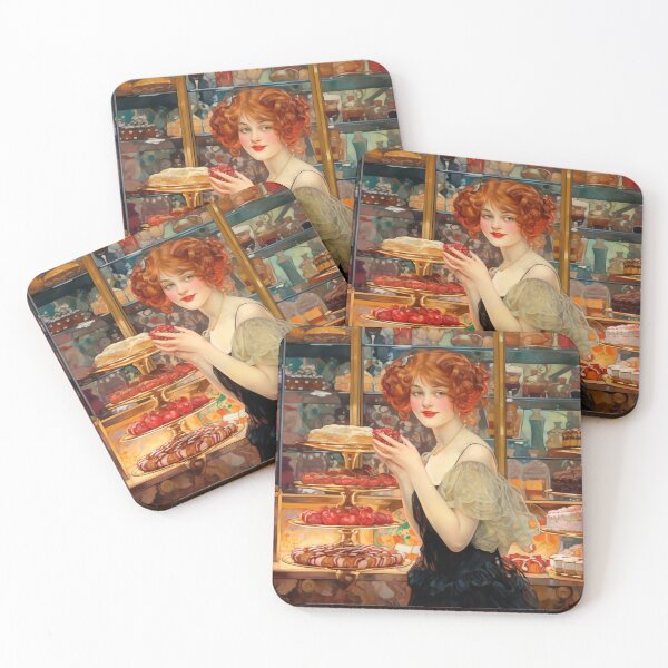 Item preview, Vintage girl in candy shop designed and sold by mvojnovic1992.