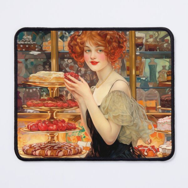 Item preview, Vintage girl in candy shop designed and sold by mvojnovic1992.