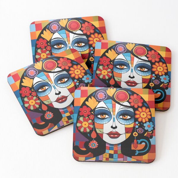 Item preview, A very cubist Catrina designed and sold by apicon.