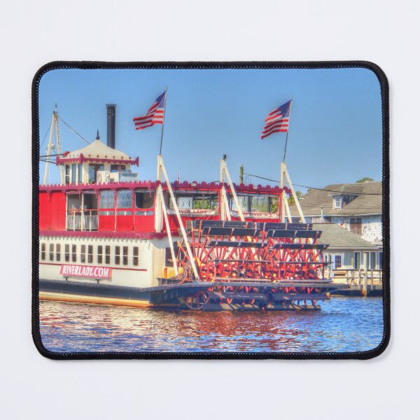 Item preview, Colorful River Lady at Rest Toms River designed and sold by BradKnorrArt.