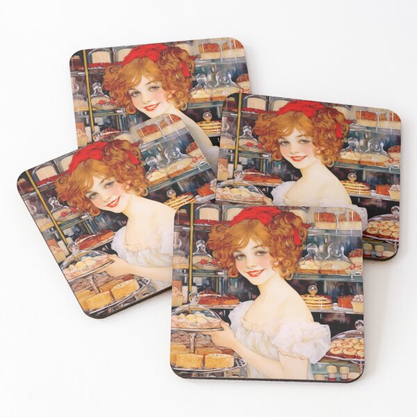 Item preview, Vintage girl in candy shop designed and sold by mvojnovic1992.