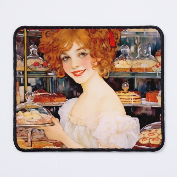 Item preview, Vintage girl in candy shop designed and sold by mvojnovic1992.
