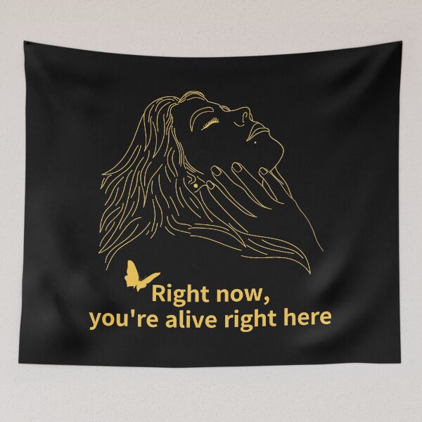 Item preview, Right now, you're alive right here, Love Yourself, sketch, croquis designed and sold by zzzozzo.