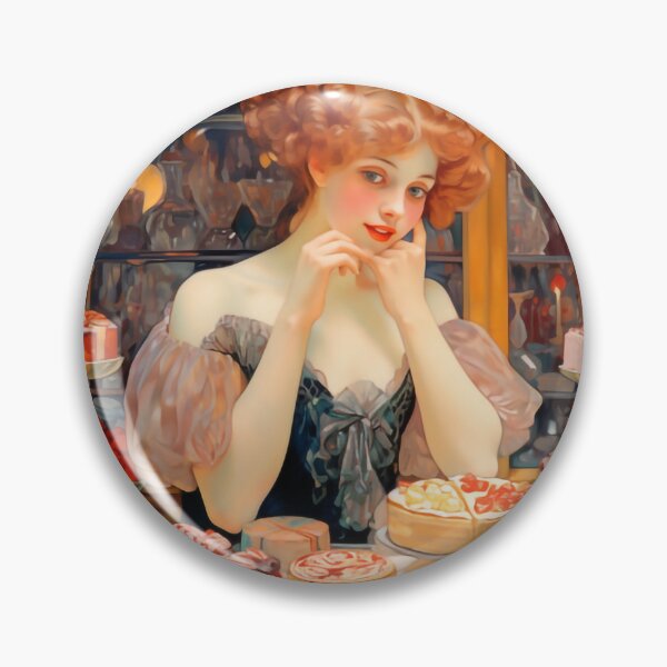 Item preview, Vintage girl in candy shop designed and sold by mvojnovic1992.