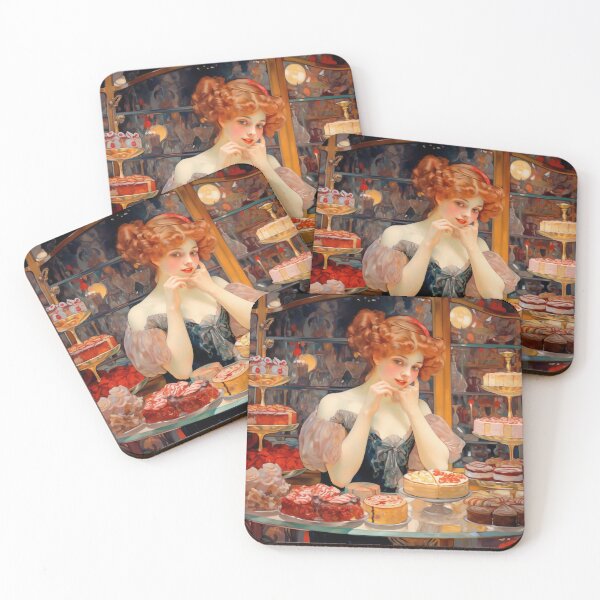 Item preview, Vintage girl in candy shop designed and sold by mvojnovic1992.