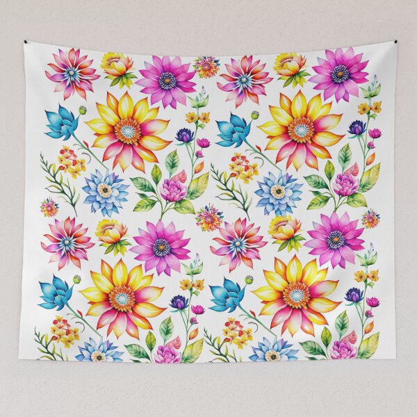 Item preview, Cute flower Pattern. | Soft Floral Patterns designed and sold by Growthmind7.