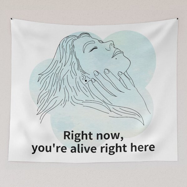 Item preview, Right now, you're alive right here, Love Yourself, sketch, croquis designed and sold by zzzozzo.