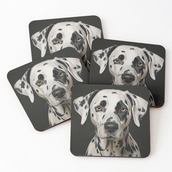 Item preview, Dalmatian Portrait 01 designed and sold by Elisabeth Lucas.