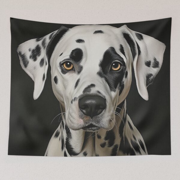 Item preview, Dalmatian Portrait 01 designed and sold by Elisabeth Lucas.