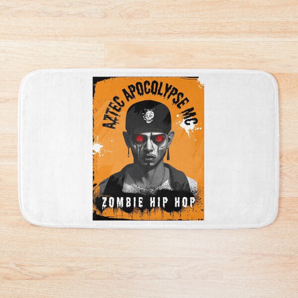 Item preview, Zombie Hip Hop Aztec Apocolypse MC designed and sold by zombiehiphop.